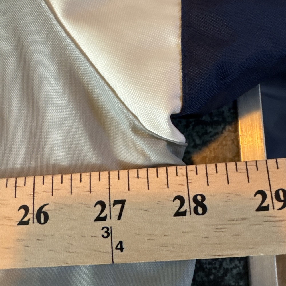 Majestic NY‎ Yankees 1/2 Zip Big Logo VTG Pullover Coat With Hood Exceptional XL - Picture 12 of 15